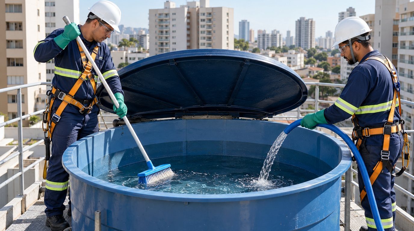 Reservatório de Condomínio em Viamão‑RS