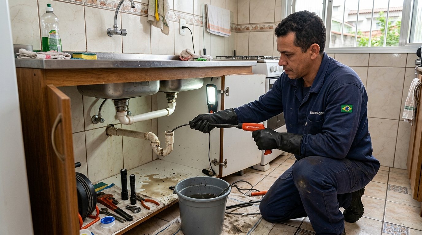 Troca de Flexíveis e Conexões em Viamão‑RS